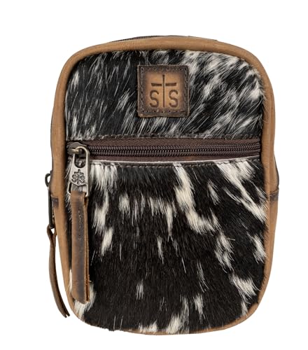 STS Ranchwear Cowhide Auzlyn Crossbody (STS-33400) by STS Ranchwear in Cowhide/Tan