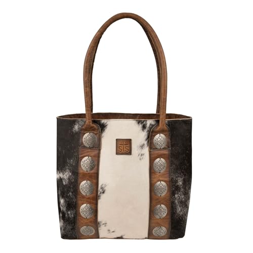 STS Tote (STS-33846) by STS Ranchwear in Cowhide/Tan