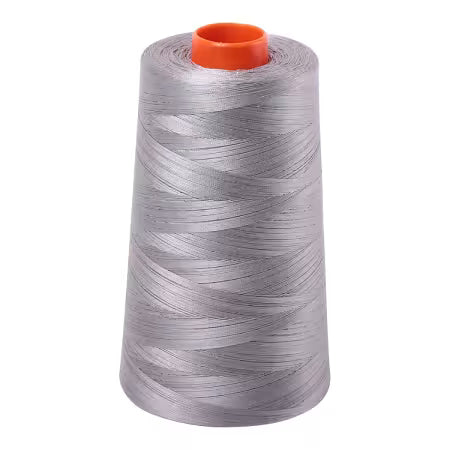 Mako Cotton Embroidery Thread Solid 50wt 6452yds Stainless Steel # MK50CO2620