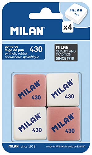Milan bmm9215 – Pack of 4 Erasers