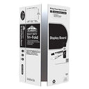 Elmer's Heavy Duty Tri-Fold Display Board, White, 36x48 Inch (Pack of 12)