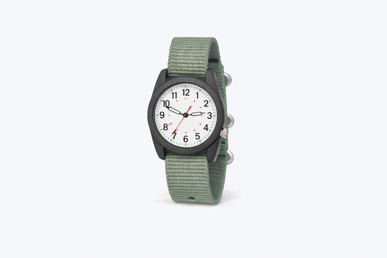 womens field watch military style nylon strap