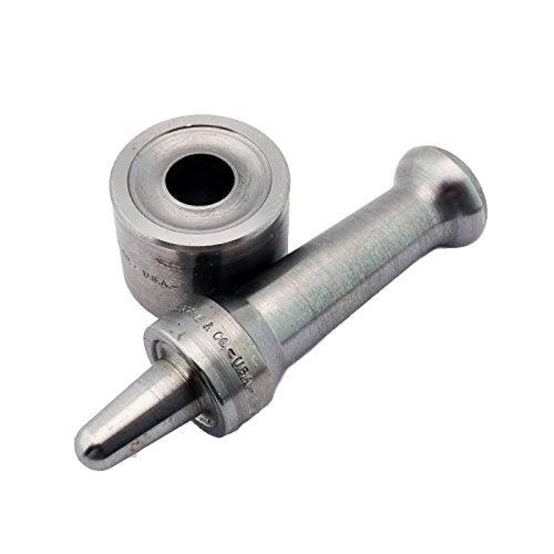 C.S. Osborne Midget Grommet Die Setter #235-0 Size 0 (1/4") Made in USA