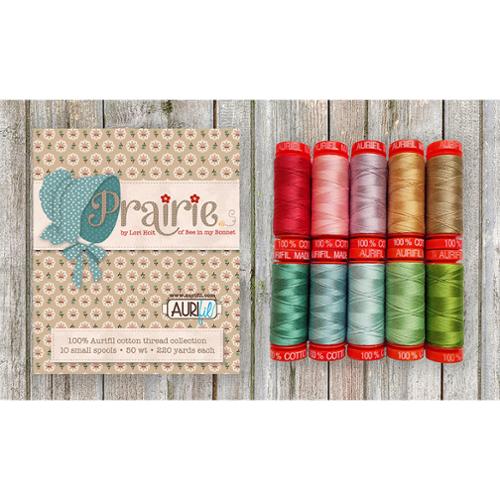 Aurifil USA Thread Collection, Prairie by Lori Holt #: LH50PR10