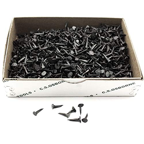 C.S. Osborne 1/2" Blued Sterilized Upholsterers Tacks #689-6, 1 Lb Box