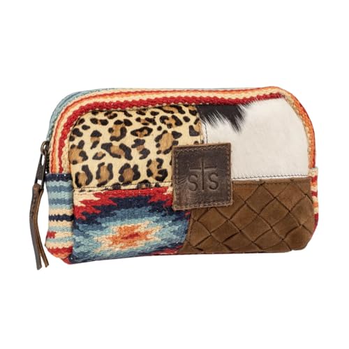 STS Ranchwear Chaynee Mountain Cosmetic Bag by STS Ranchwear in Multi-Color