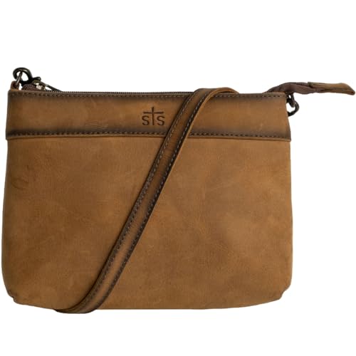 STS Baroness Additions Grace Crossbody Bag (STS-31825) by STS Ranchwear in Brown