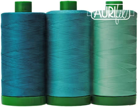 Color Builder 40wt 3pc Set Blue Throated Macaw Teal # AC40CP3-008