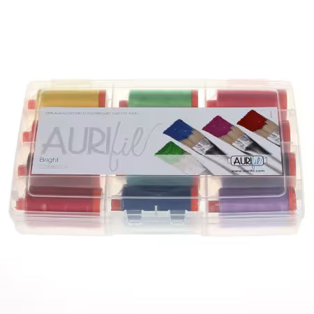 Aurifil Home Collection Bright 12 Large Spools 50wt # AC50BR12