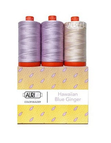 AURIFIL USA Thread Collection, Hawaiian Blue Ginger