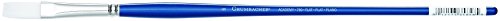 Grumbacher Academy Oil and Acrylic Flat Brush, White Nylon Bristles, Size 6 (780F.6)