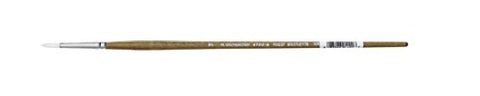 Grumbacher Bristlette Round Oil and Acrylic Brush, Synthetic Bristles, Size 2 (4720R.2)