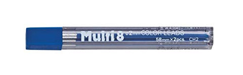 Pentel Multi 8 Color 2 mm Lead Refill, Blue (CH2-C)