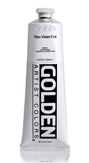 Golden Artist Acrylic, 5 Ounce Tube, Titan Violet Pale (1573-3)