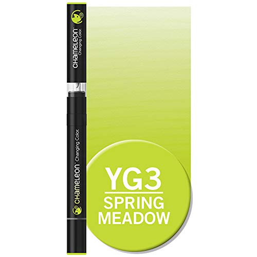 Chameleon Art Products, Chameleon Pen, Spring Meadow YG3, One Pen Two Nibs