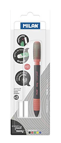 Milan Erasers, White, small