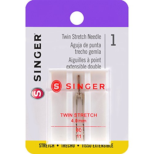 SINGER 04719 Universal Twin Stretch Sewing Machine Needle