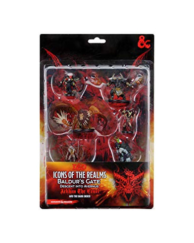 WizKids D&D Icons of The Realms Figure Pack: Descent Into Avernus: Arkhan The Cruel & The Dark Order