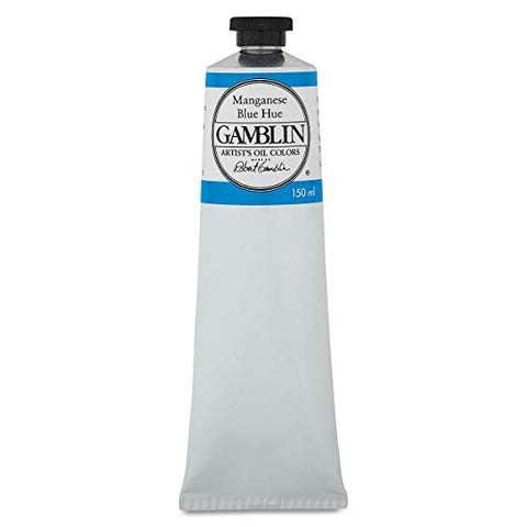 Gamblin Artist Oil Color - Manganese Blue Hue - 150 ml Tube