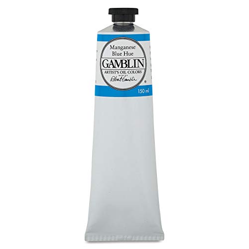 Gamblin Artist Oil Color - Manganese Blue Hue - 150 ml Tube