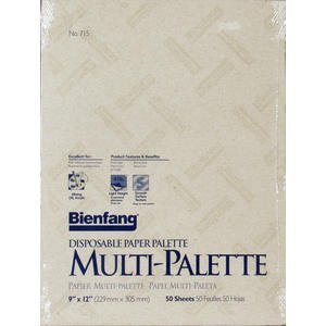 SPEEDBALL ART PRODUCTS R430121 MULTI PALETTE PAD 9X12