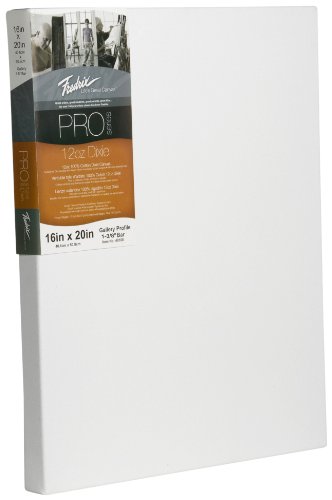 Fredrix 49121 12-Ounce Dixie Gallery Stertched Canvas, 36 by 48-Inch