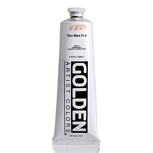 Golden Heavy Body Acrylic - Titan Mars Pale 5oz tube