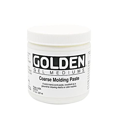 Golden Artist Colors - Coarse Molding Paste - 8 oz Jar