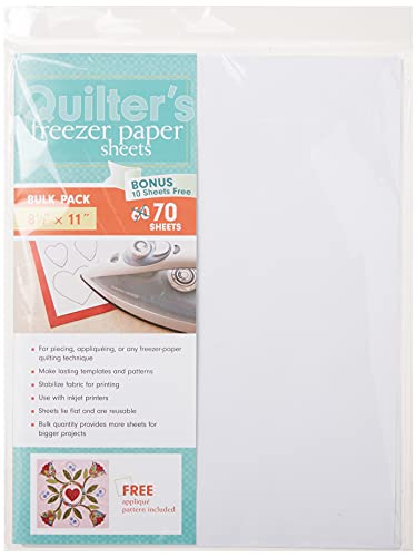 Quilter's Freezer Paper Sheets Bulk Pack