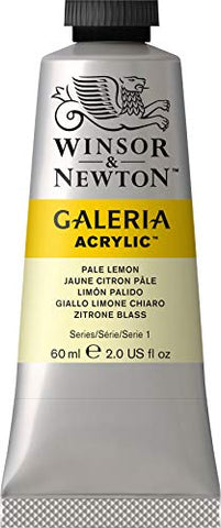 Winsor & Newton GAC2120-434 Galeria Acrylic Color 60ml-Pale Lemon, 60-ml Tube, 2 Fl Oz