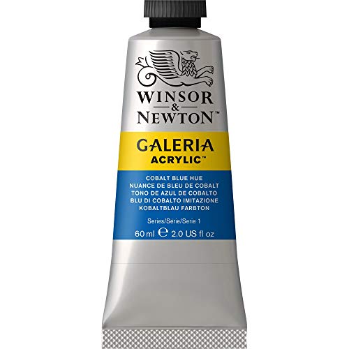 Winsor & Newton Galeria Acrylic Paint, 60-ml Tube, Cobalt Blue Hue, 2 Fl Oz