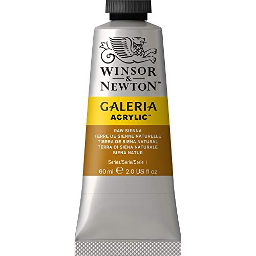 Winsor & Newton Galeria Acrylic Paint, 60-ml Tube, Raw Sienna, 2 Fl Oz