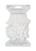 Kimberbell Rick Rack (White: Tassels & Poms)