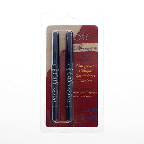 Manuscript Italic Markers 2 Pk