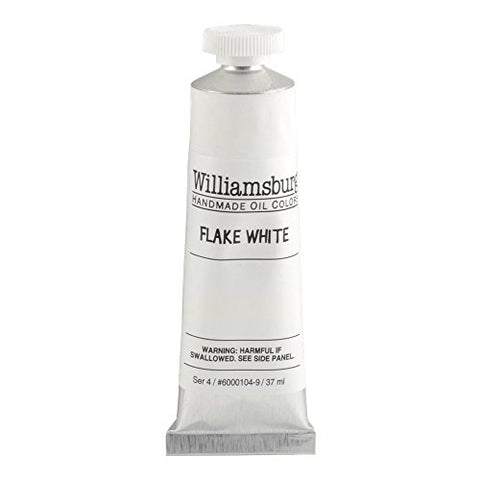 Williamsburg Oil 37ml Flake White (60001049)