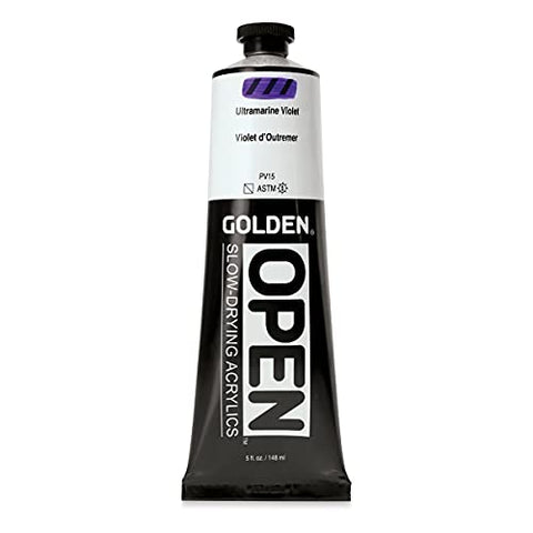 Golden Open Acrylic 5 oz Ultramarine Violet