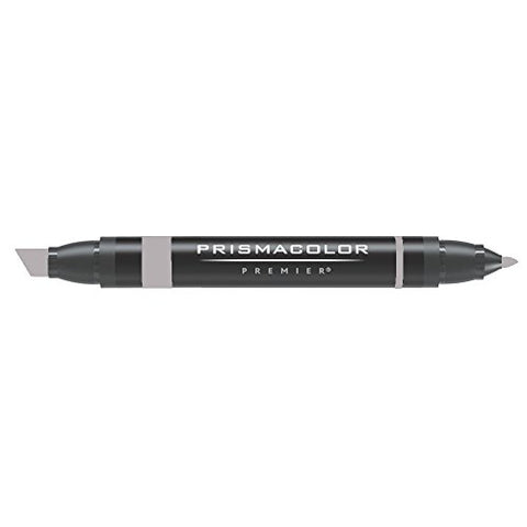 Prismacolor Double-Ended Marker, Broad and Fine Tip, PM103 Warm Gray 50% (3515)