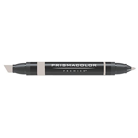 Prismacolor Double-Ended Marker, Broad and Fine Tip, PM157 French Gray 30% (3569)