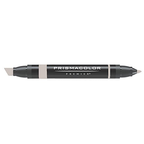 Prismacolor Double-Ended Marker, Broad and Fine Tip, PM157 French Gray 30% (3569)
