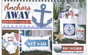 Wooden Bear, The Anchors Away Disc & Easel Bk