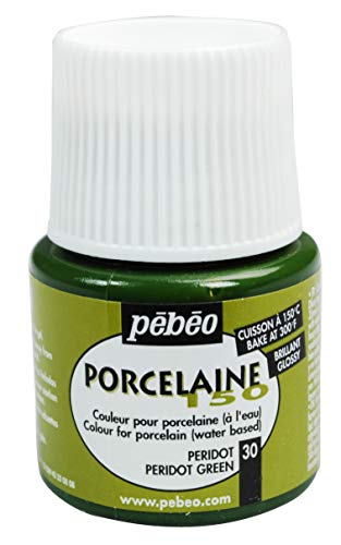 PEBEO Porcelaine 150, China Paint, 45 ml Bottle - Peridot Green