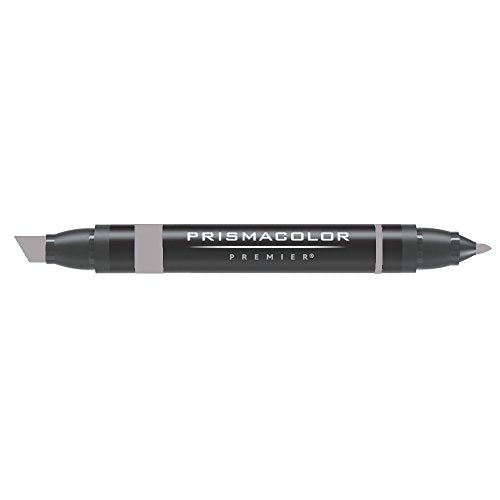Prismacolor Double-Ended Marker, Broad and Fine Tip, PM104 Warm Gray 60% (3516)