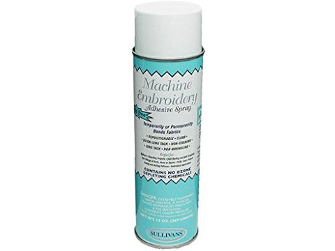 Sullivans Machine Embroidery Adhesive Spray 13oz MachineEmbdyAdhesiveSpray13