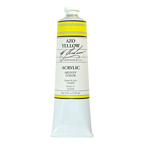 M. Graham & Co. Acrylic Paint AZO Yellow