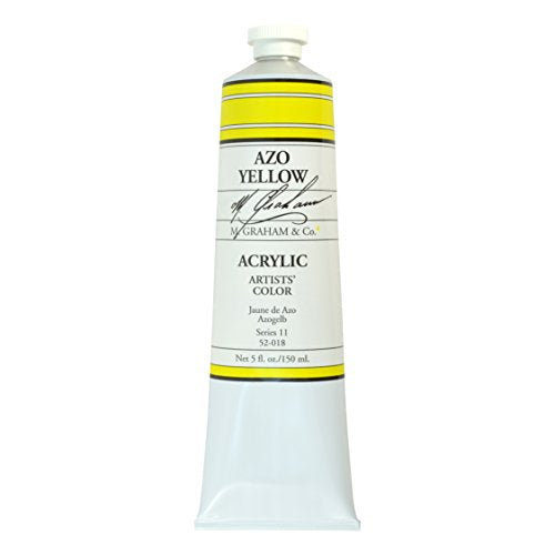 M. Graham & Co. Acrylic Paint AZO Yellow