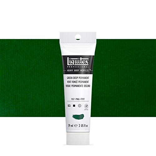 Liquitex Heavy Body Acrylic (High Visc.) : 59ml GREEN DEEP PERMANENT