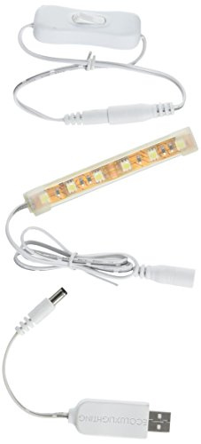 ECOLUXLIGHTING Medium Light 6 LED with USB Adapter