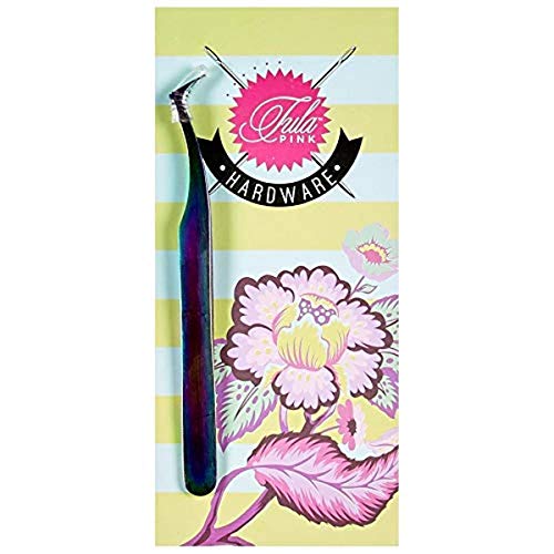 Brewer Sewing Tula Pink 4.5'' Swiss Style Tweezer, Multi Each