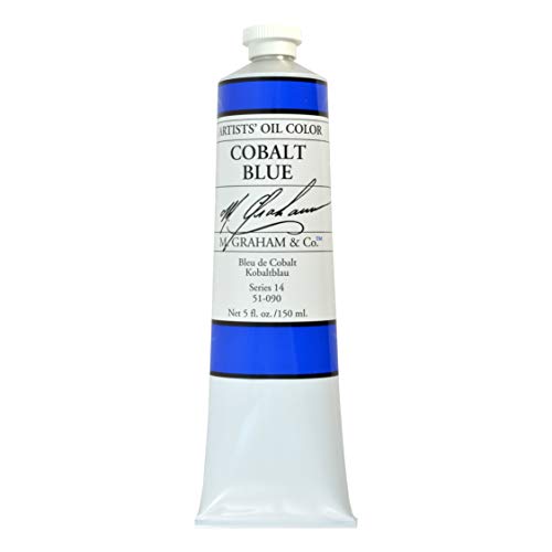 M. Graham Artist Oil Paint Cobalt Blue 5oz Tube