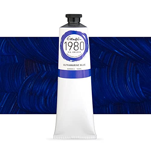 Gamblin 1980 Oil Ultramarine Blue 150Ml